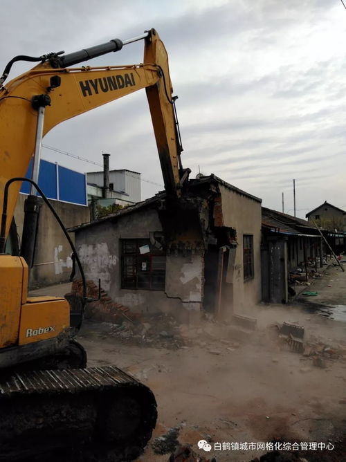 白鶴鎮(zhèn)開展沈聯(lián)村通達(dá)香燭店違建專項整治